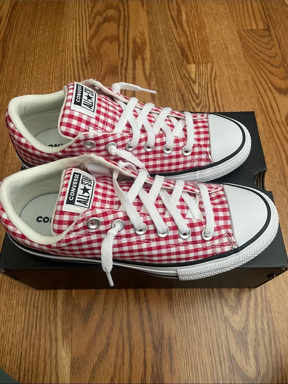 Gingham Converse